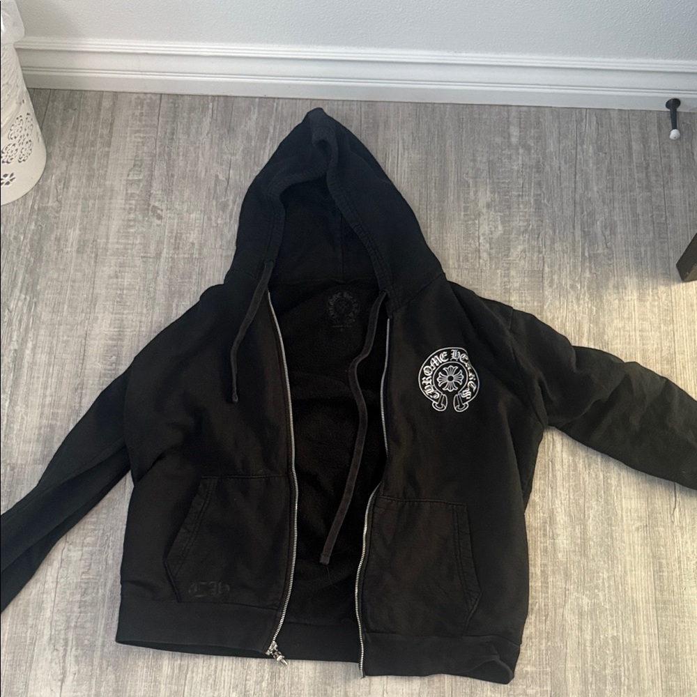 Chrome Hearts Black Hoodie Jacket